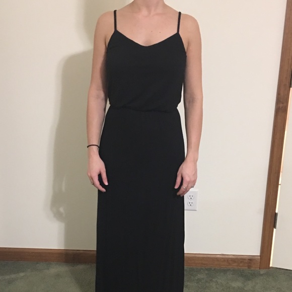 GAP Dresses & Skirts - Gap Black cotton maxi dress